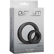 Platinum Silicone The C-Ring Charcoal - 