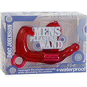 Mens Pleasure Wand Waterproof Red - 
