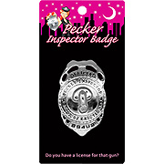 Official Pecker Inspector Badge - 