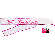 Miss Bachelorette Sash Hot Pink - 