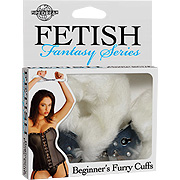 Fetish Fantasy Series Beginner's Furry Cuffs White - 