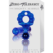 Crossbones The Mighty Marble Single Bullet Blue - 