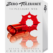 Crossbones The Pleasure Web Double Bullet Red - 
