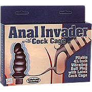 Anal Invader w/ C Cage - 