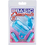 Basic Essentials Double Trouble Vibrating Support System - 