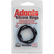 Adonis Silicone Ring Hercules Black - 