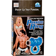 Waterproof Passion Ring Blue - 