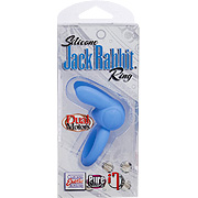 Silicone Jack Rabbit Ring Blue - 