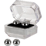 Silver Balls In Presentation Box - 