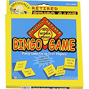 Officially Retired Bingo - 