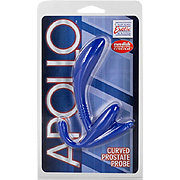 Apollo Curved Prostate Probe Blue - 