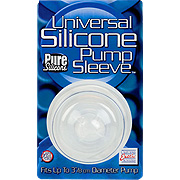 Univesal Silicone Pump Sleeve Clear - 