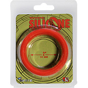 SI Wide Silicone Donut Red 2in - 