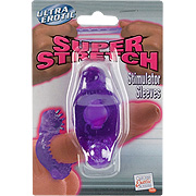 Super Stretch Cockring Style E Purple - 
