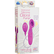 Waterproof Silicone Clitoral Pump Pink - 