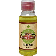 Guavalava Hemp Seed Massage And Body Oil - 