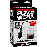 Pump Worx Penis Head Enlarger Black  - 