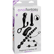 Anal Fantasy Collection Beginners Fantasy Kit Black - 