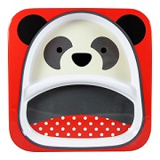 Zoo Divided Plate Panda - 