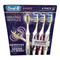 Oral-B 3D White Pulsar Battery Powered Toothbrush  - 