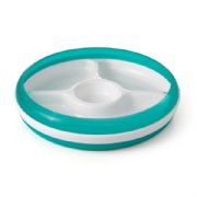 Divided Plate with Removable Ring  Teal - 