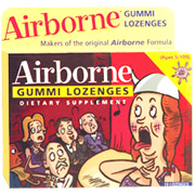Airborne Sore Throat & Cough Gummi Lozenges - 