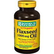 Flaxseed Oil, Linseed, 1000mg - 