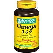 Omega 3-6-9 Flax Fish Borage 1200 mg - 