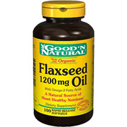 Organic Flaxseed Oil 1200mg - 