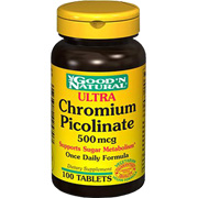 Ultra Chromium Picolinate 500mcg Yeast Free - 