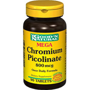 Mega Chromium Picolinate 800mcg Yeast Free - 