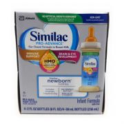 Ready to Use Pro Advance Non-GMO Infant Formula w/ Iron for 0-12 Months - 