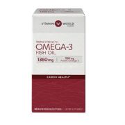 Triple Strength Omega 3 Fish Oil 1360 mg - 