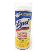Lysol Disinfecting Wipes Lemon & Lime Blossom Scent -