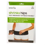 Shrinkx Hips Ultra Postpartum Hip Compression Belt M / L Black - 