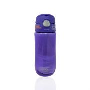 Funtainer 16 oz Plastic Hydration Bottle w/ Spout Lid Purple - 