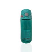 Funtainer 16 oz Plastic Hydration Bottle w/ Spout Lid Aqua - 