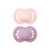 Matte Non Deco Pacifier Girl for 6-16 Months - 