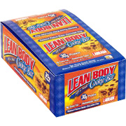 Lean Body Cookie Bar Oatmeal Peanut Butter Chocolate Chip - 