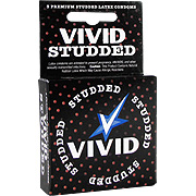 Vivid Condoms Studded - 