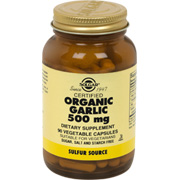 Certified Organic Garlic 500mg - 
