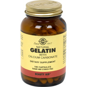 Gelatin Capsules with Calcium - 