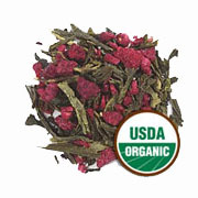 Green Tea Raspberry Flavor Organic - 