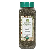 Simply Organic Black Pepper Coarse Grind - 