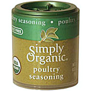 Simply Organic Poultry Seasoning - 