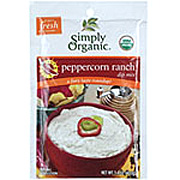 Simply Organic Spicy Peppercorn Ranch Dip - 