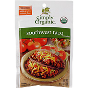 Simply Organic Southwest Taco Seasoning Mix - 