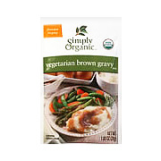 Simply Organic Vegetarian Brown Gravy Mix - 