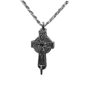 Celtic Cross Pendant Necklace - 