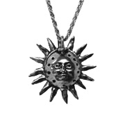 Sun Pendant Necklace - 